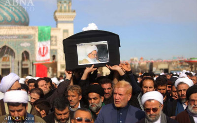 Secretary-General of AhlulBayt (a.s.) World Assembly attends at funeral c ( (32).jpg